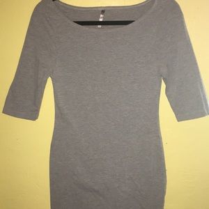 Grey body con dress 👗